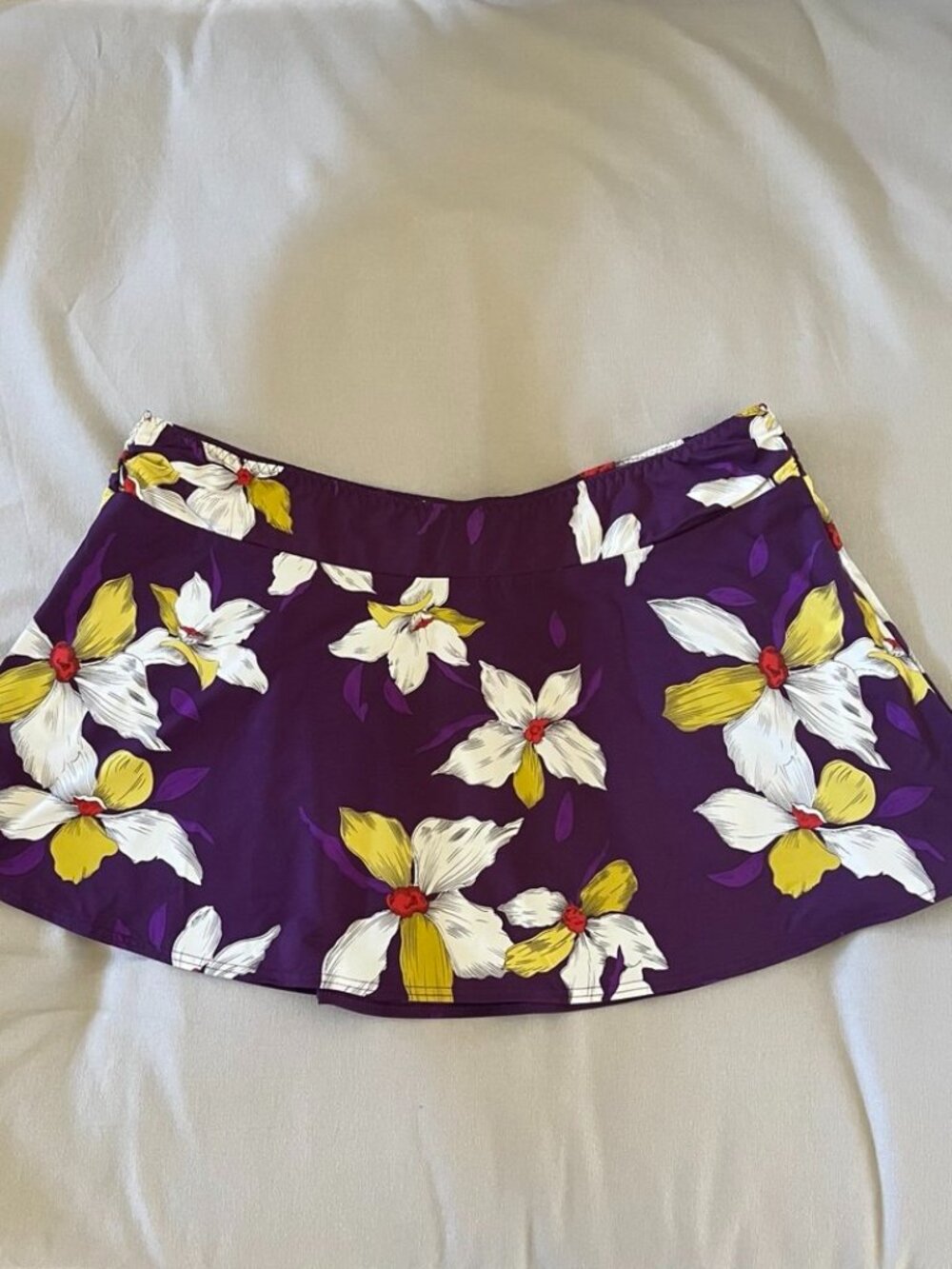 NEW Lands End Poolside Swim Cover Up Skirt